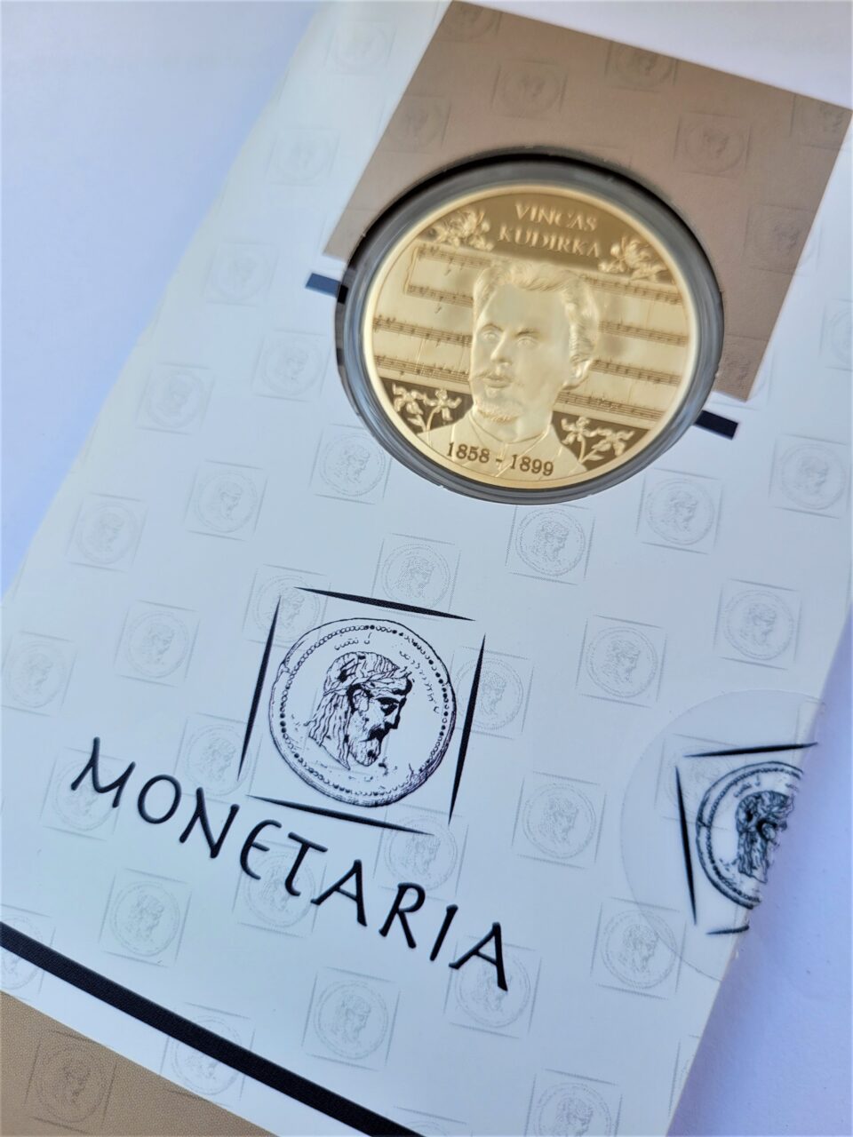 Dovana savivaldybei – Vincui Kudirkai bei jo sukurtai „Tautiškai giesmei“ dedikuotas atminimo medalis