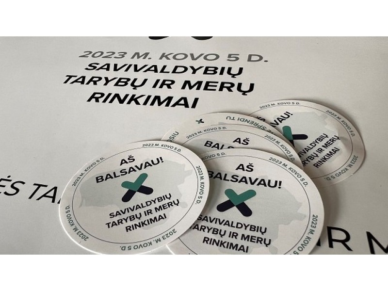 Savivaldybių tarybų ir merų rinkimų I ture aktyviausiai balsavo 65-74 metų amžiaus rinkėjai