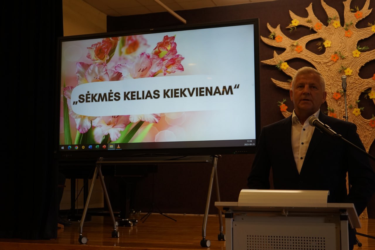 Rajono švietimo bendruomenė – apie sėkmės kelius naujais mokslo metais