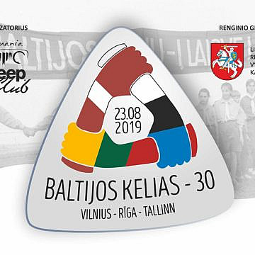 Kvietimas dalyvauti Baltijos kelio 30 metų jubiliejaus renginyje