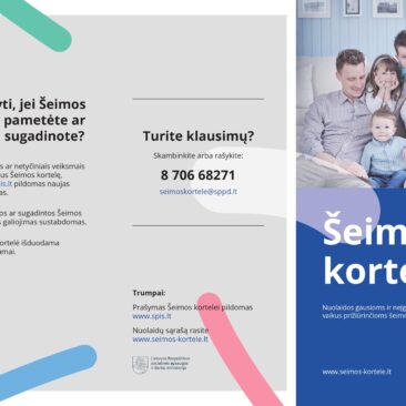 Naudinga informacija apie šeimos kortelę