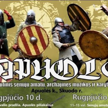 Apuolės piliakalnyje – didžiuliai aplinkos pokyčiai ir unikalus Tarptautinis senųjų amatų, archajinės muzikos ir karybos festivalis „Apuolė“