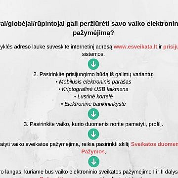 Vaikų ir mokinių sveikatą geriausia patikrinti dar prieš rugsėjį