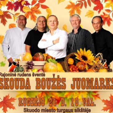 Kviečiame į rudens gėrybių šventę „Skouda boužės juomarks“