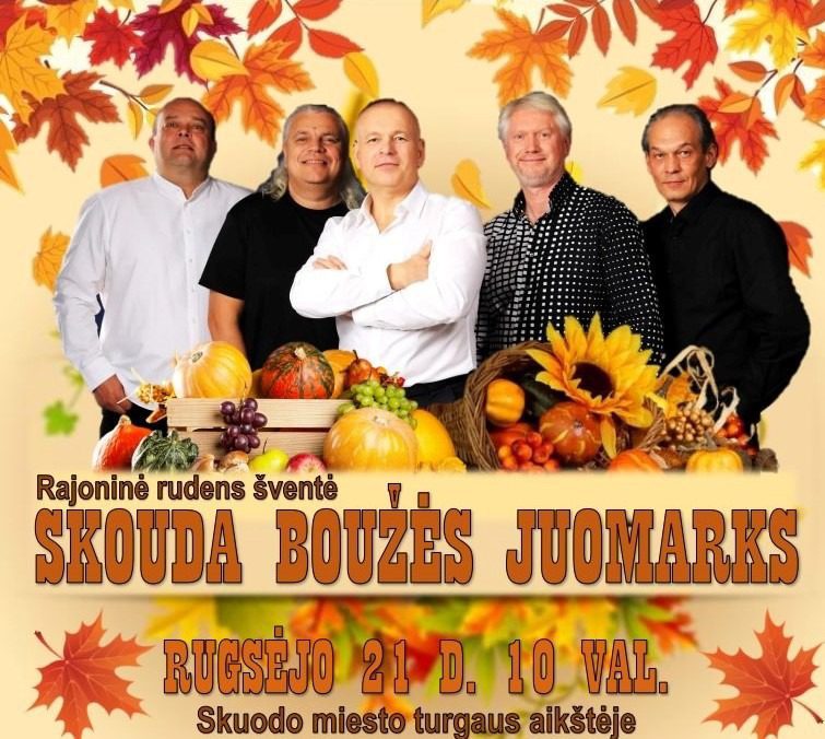 Kviečiame į rudens gėrybių šventę „Skouda boužės juomarks“