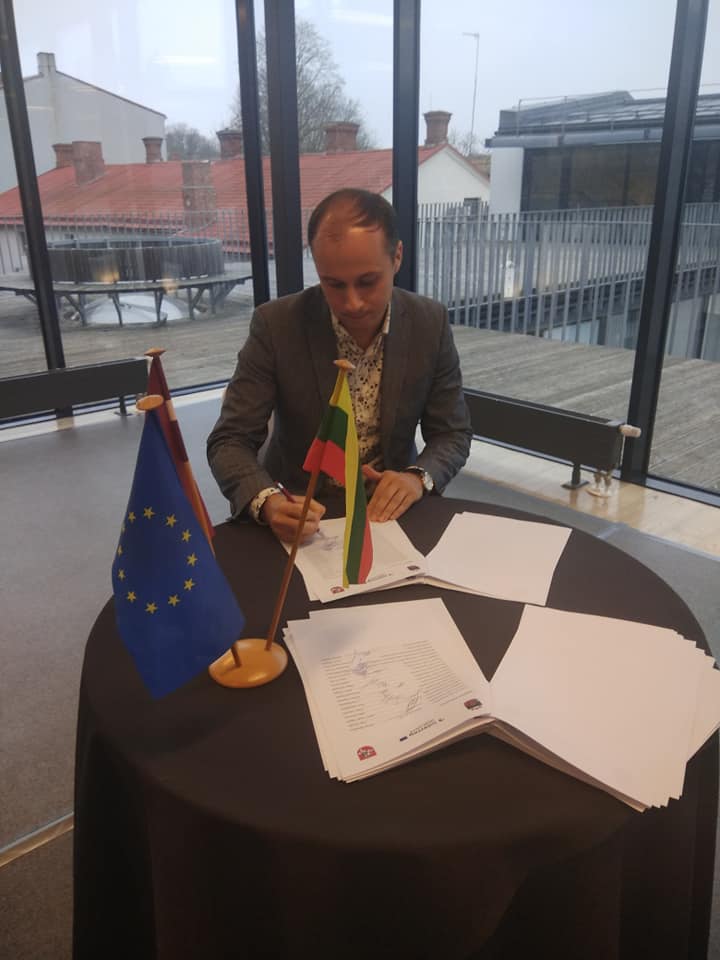 Projekto „Vaizdo stebėjimo kamerų įrengimas Latvijos ir Lietuvos miestų saugumui užtikrinti“ baigiamojoje konferencijoje – rezultatų pristatymas ir bendradarbiavimo susitarimas