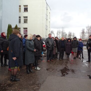 Skuodo pirminės sveikatos priežiūros centre įvyko civilinės saugos pratybos