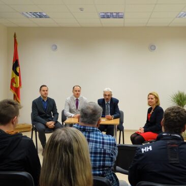 Atnaujintame Mosėdžio seniūnijos pastate – atvirų durų diena „Ateik. Klausk. Būk išgirstas.“