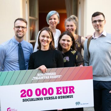 Turite idėją, kaip padėti vaikams? Dalyvaukite konkurse ir laimėkite 20 tūkst. Eur