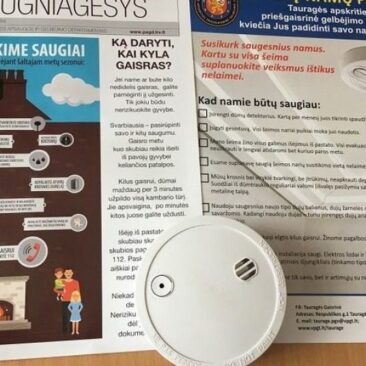 Vėl bus vykdoma akcija „Gyvenkime saugiai“