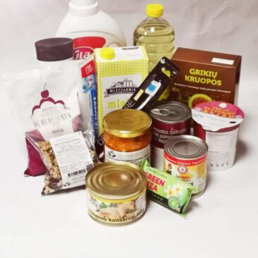 Maisto produktų iš Europos pagalbos labiausiai skurstantiems asmenims fondo dalinimo seniūnijose grafikas