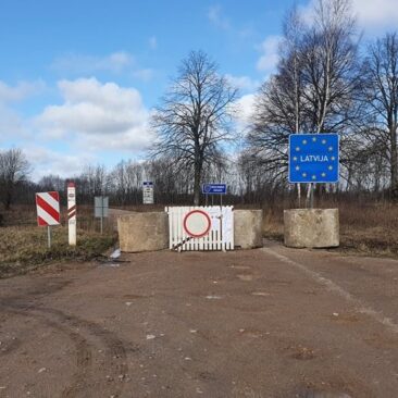Skuodo rajone pagal nurodymus rūpinamasi kelių, kurie ribojasi su Latvijos Respublika, uždarymu
