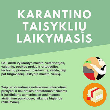 Už karantino režimo taisyklių nepaisymą gresia baudos, prašoma susitelkimo ir supratingumo