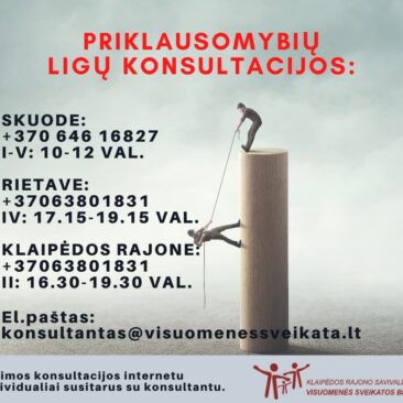 Skuodo rajono gyventojams psichologinės konsultacijos vykdomos nuotoliniu būdu