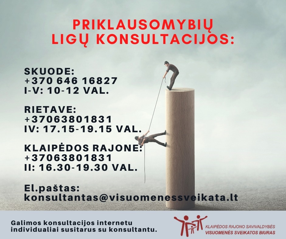 Skuodo rajono gyventojams psichologinės konsultacijos vykdomos nuotoliniu būdu