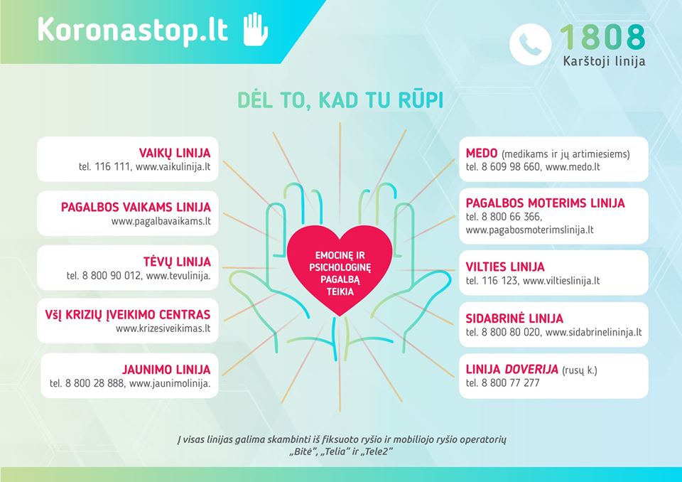 Emocinė ir psichologinė sveikata – svarbu