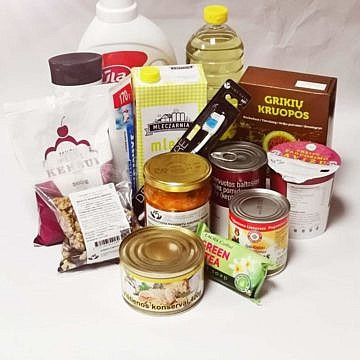 Maisto produktų dalinimas iš Europos pagalbos labiausiai skurstantiems asmenims fondo