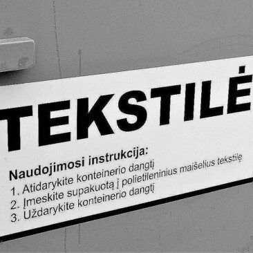 Savivaldybės administracija pasirašė tekstilės atliekų surinkimo sutartį