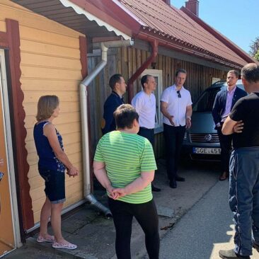 Aptartas centralizuotų nuotekų tinklų įrengimo planas Mosėdžio Muziejaus gatvėje