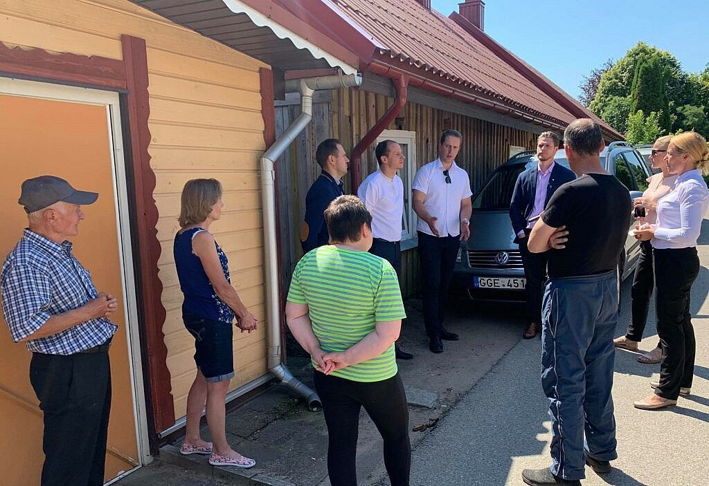 Aptartas centralizuotų nuotekų tinklų įrengimo planas Mosėdžio Muziejaus gatvėje