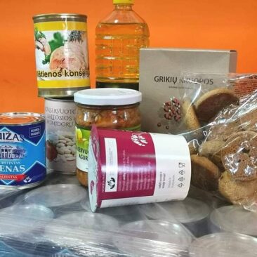 Maisto produktai iš Europos pagalbos labiausiai skurstantiems asmenims fondo Skuodo rajono gyventojams