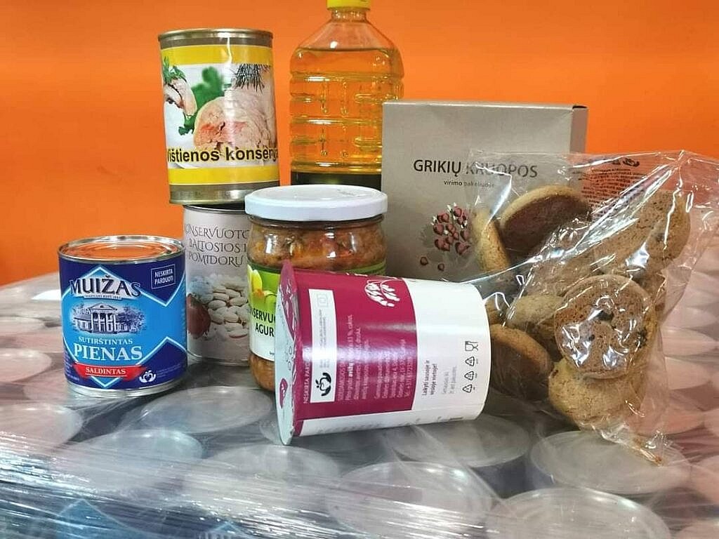 Maisto produktai iš Europos pagalbos labiausiai skurstantiems asmenims fondo Skuodo rajono gyventojams