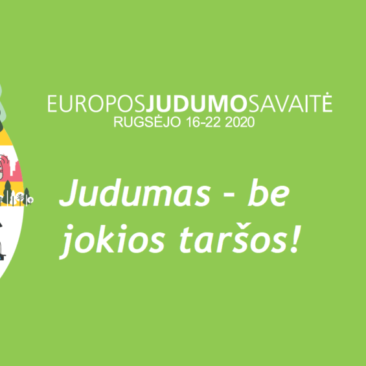Šiandien – pirmoji Europos judumo savaitės diena