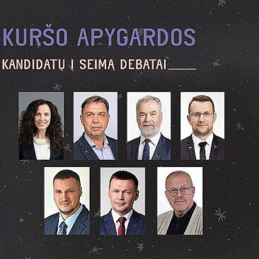 Kuršo apygardos kandidatų į Seimą debatai