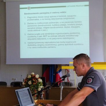 Skuodo rajono policijos komisariato pareigūnai aktyviau patruliuos kaimo vietovėse