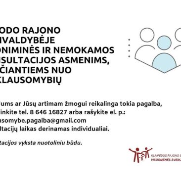 Anoniminės ir nemokamos konsultacijos dėl priklausomybių