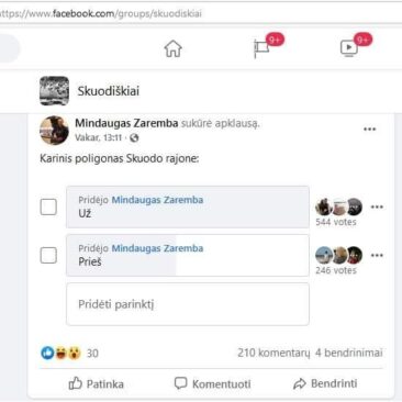 Paaiškinimas dėl karinio poligono Skuodo rajone