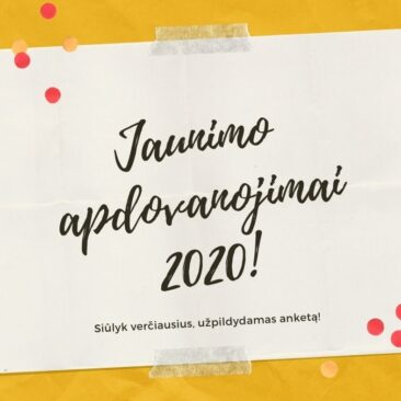 Padėkokite Skuodo rajono jaunuoliams ir organizacijoms už aktyvią, rajoną garsinančią veiklą: siūlykite nominantus