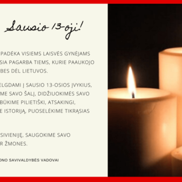 Minima Sausio 13-oji – Laisvės gynėjų diena