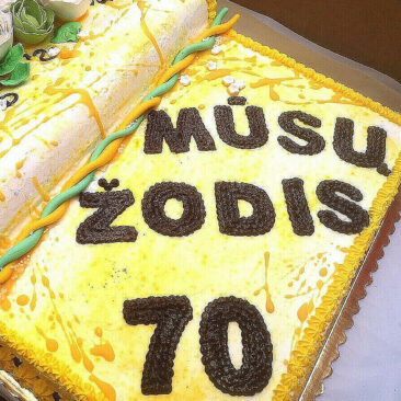 Skuodo rajono laikraščiui „Mūsų žodis“ – 70 metų