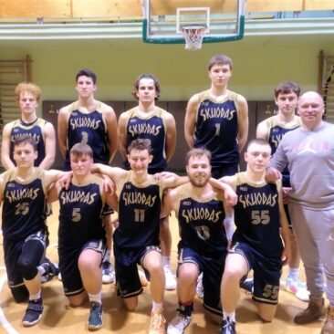 Skuodo krepšininkų komanda renkasi kuršių tapatybę: tiki, kad tai neša sėkmę!