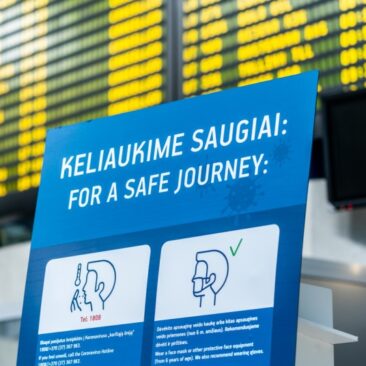 Visi į Lietuvą iš užsienio atvykstantys keleiviai privalės turėti neigiamą COVID-19 tyrimo atsakymą