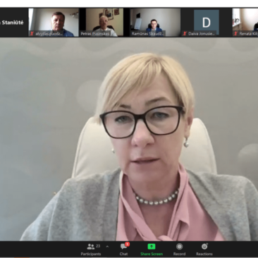 Apie švietimo reformą rajone su Švietimo, mokslo ir sporto ministerijos atstovais