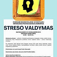 Skuodo rajono gyventojai kviečiami į nemokamos psichologinius užsiėmimus „Streso valdymas“