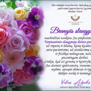 Seimo narys Valius Ąžuolas sveikina slaugytojus profesinės šventės proga