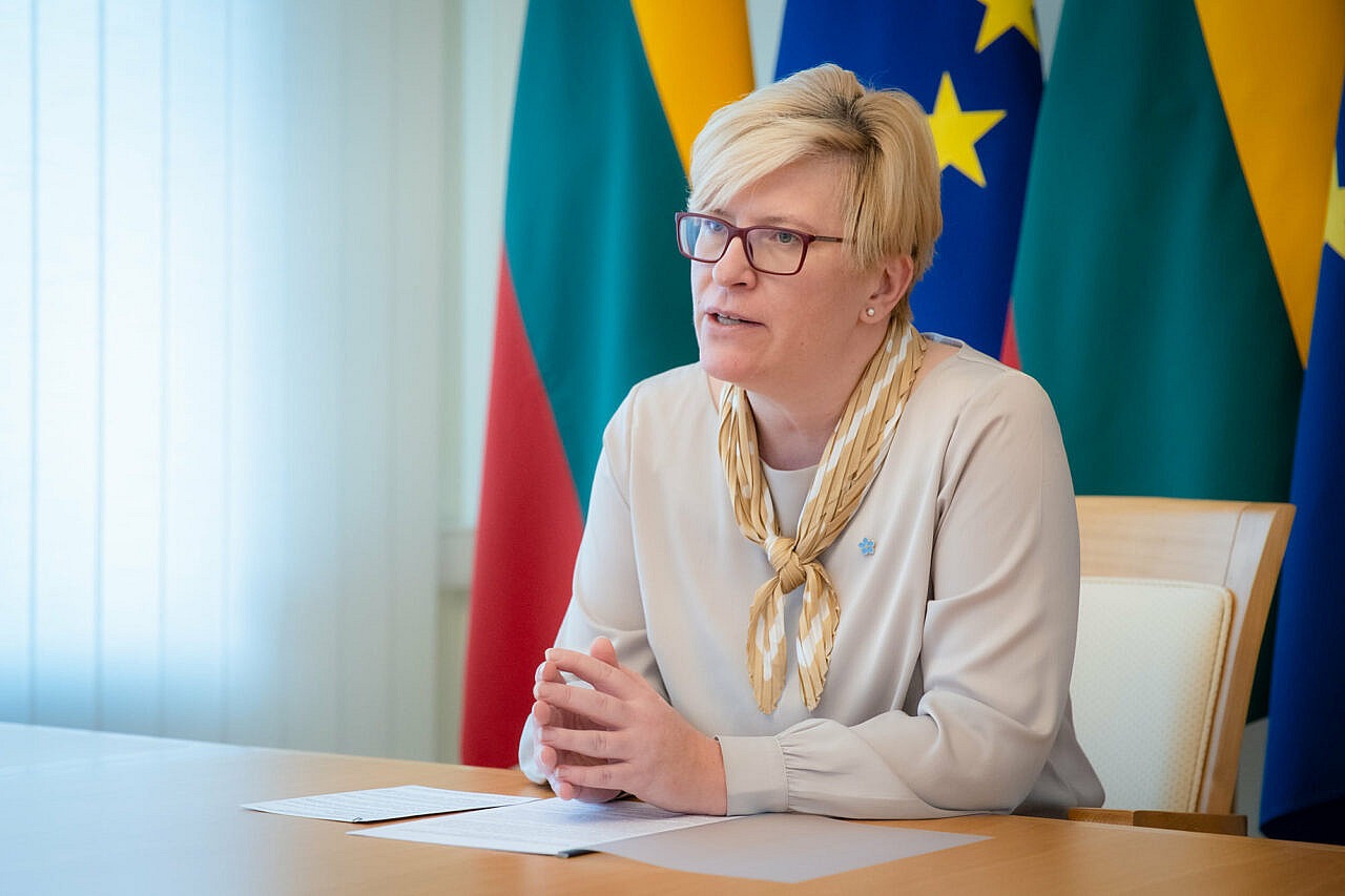 Skuodo rajone lankysis šalies Ministrė Pirmininkė Ingrida Šimonytė