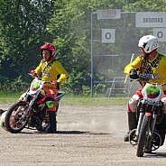 Skuodo rajono firminio sporto – motobolo – sezonas prasidėjo: skuodiškiai šventė pergalę