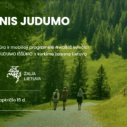 Kviečiame prisijungti prie Lietuvos Respublikos Prezidento kanceliarijos organizuojamos žaliosios iniciatyvos – Nacionalinio judumo iššūkio