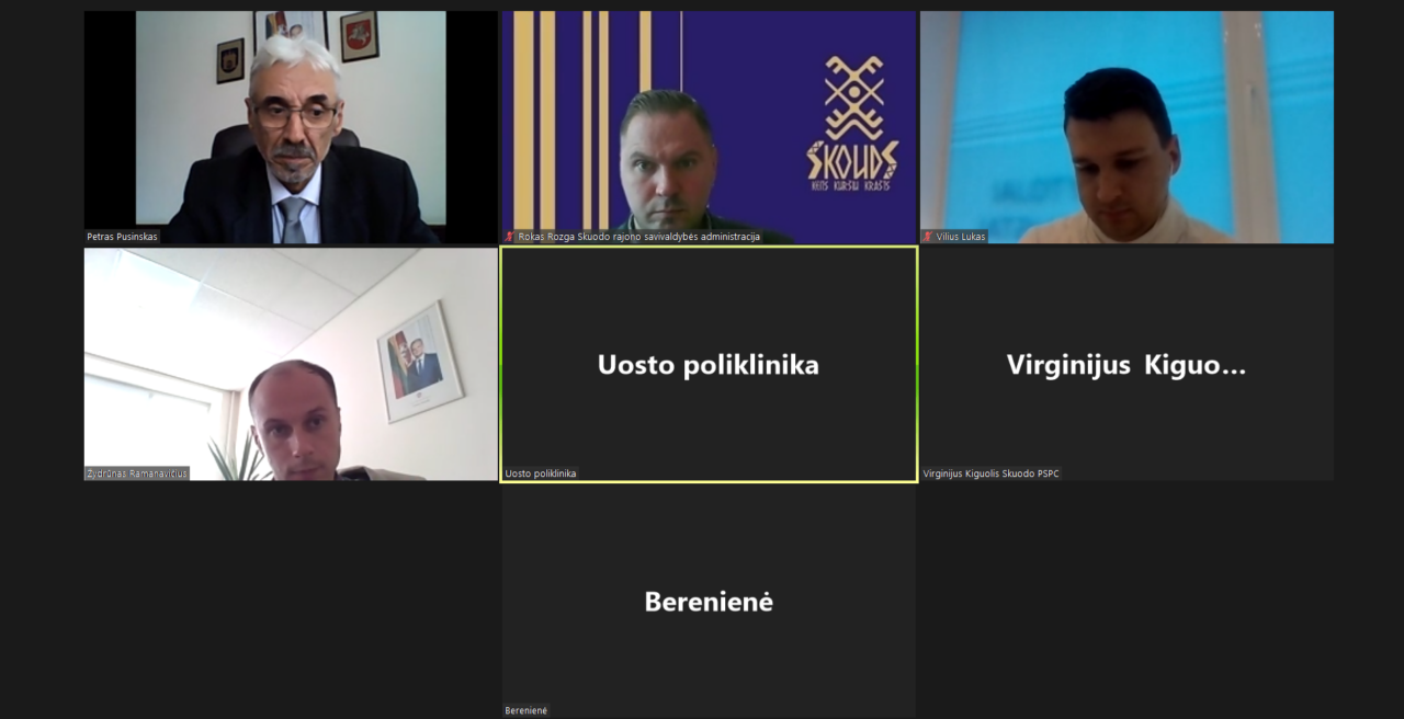 Tęsiama asmens sveikatos priežiūros įstaigų tinklo pertvarkos perspektyvų analizė