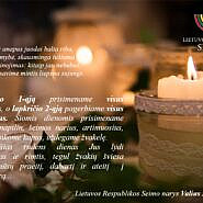 LR Seimo nario Valiaus Ąžuolo mintys prieš Vėlines ir Visų Šventųjų dieną