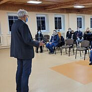 Diskusija su Ylakių seniūnijos kaimų bendruomene dėl darželio patalpų plėtros