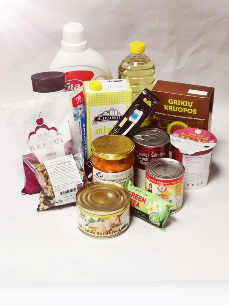 Maisto produktų iš Europos pagalbos labiausiai skurstantiems asmenims fondo dalinimo grafikas