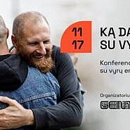 Kviečia su vyrais dirbančius specialistus ir pagalbos organizatorius į nuotolinę nemokamą konferenciją