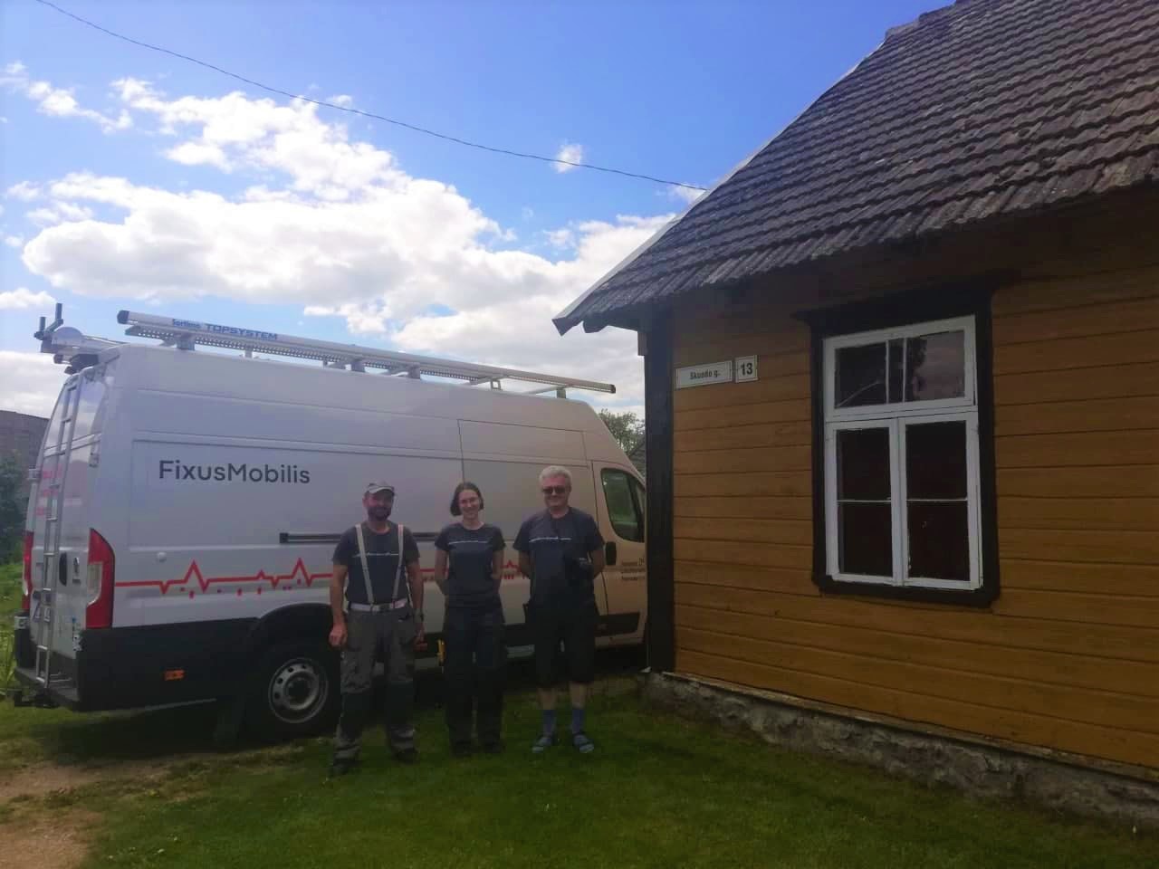 FIXUS Mobilis komanda – Skuode tvarkyti net šeši kultūros paveldo objektai