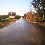 Darbai Narvydžių kaimo Rūtų gatvėje atlikti itin greitai – padengtas asfaltas