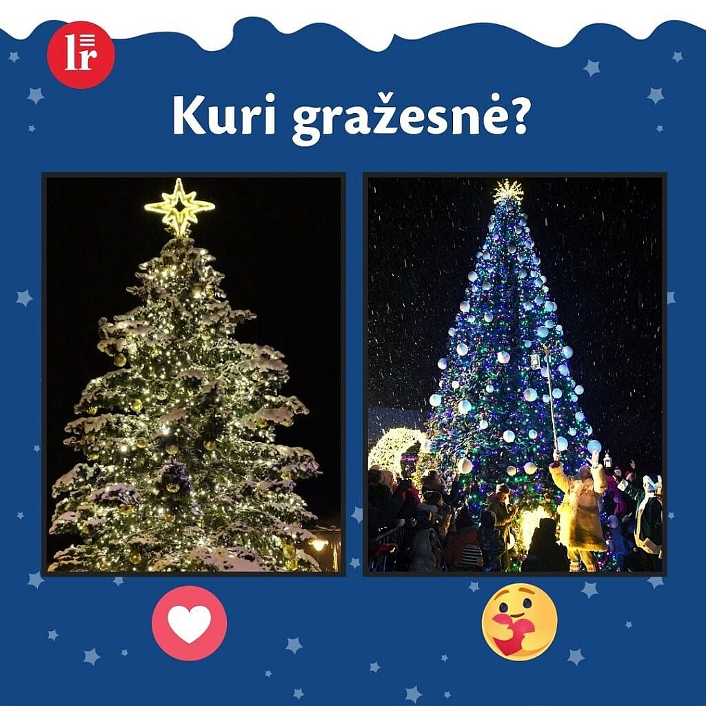 Vyksta Lrytas.lt miesto eglės rinkimai – balsuokim už Skuodo rajono švytinčią Kalėdų eglutę